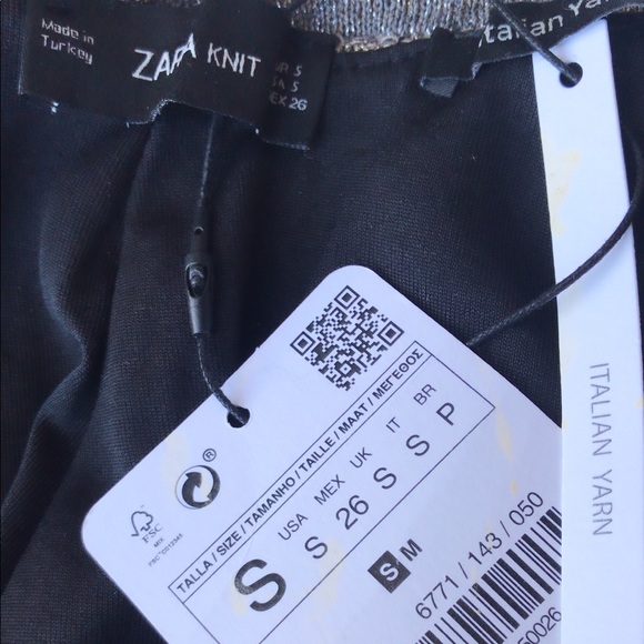 ZARA Italian yarn halter dress - Picture 3 of 3